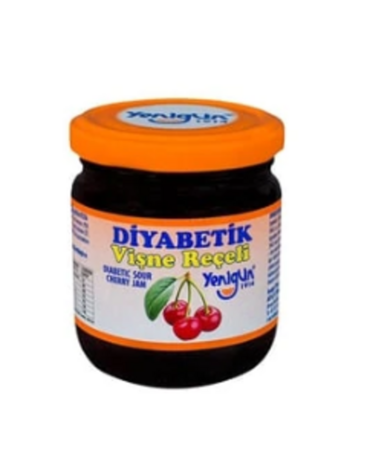 YENİGÜN DİYABETİK REÇEL 230 GR.-VİŞNE